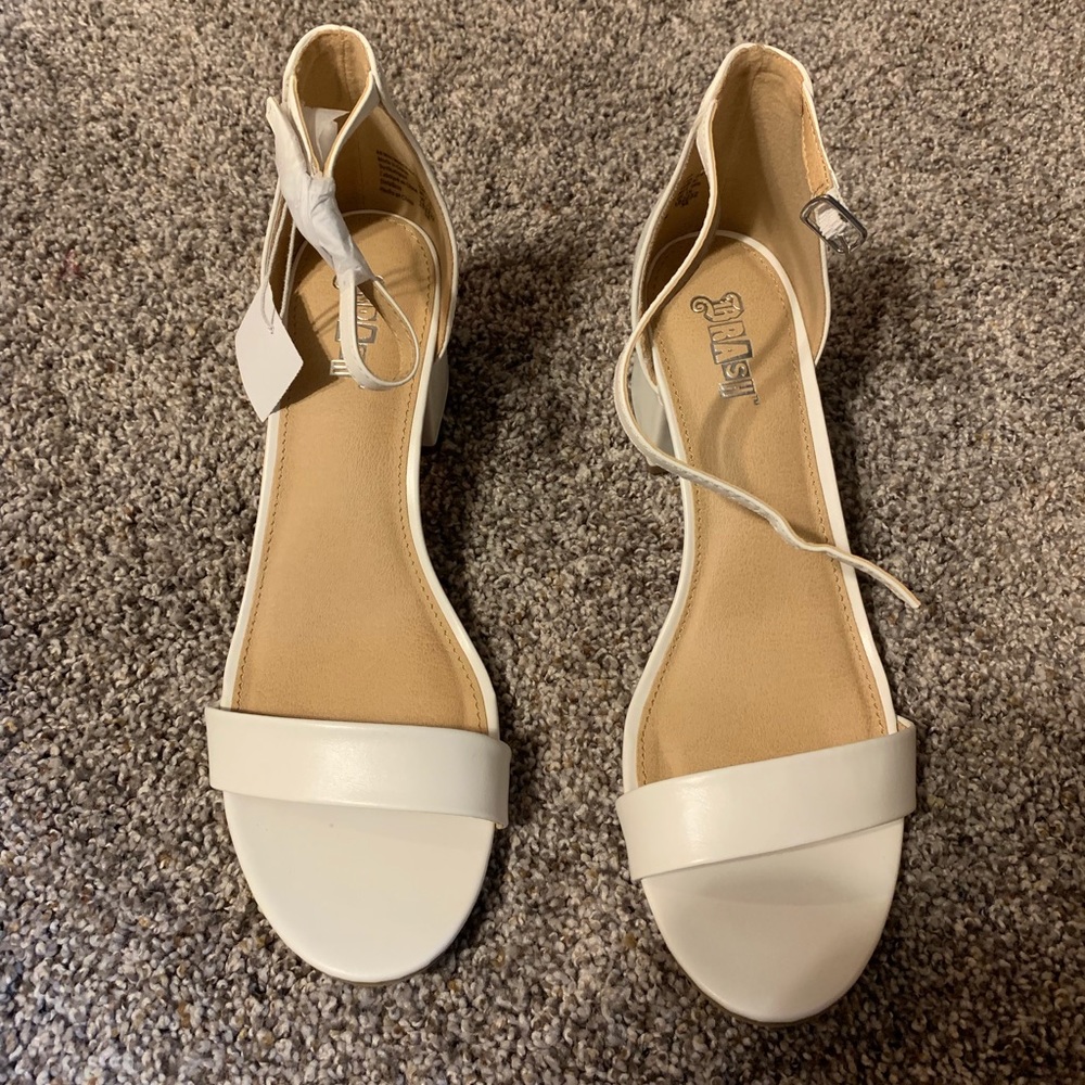 Brash sandal heels